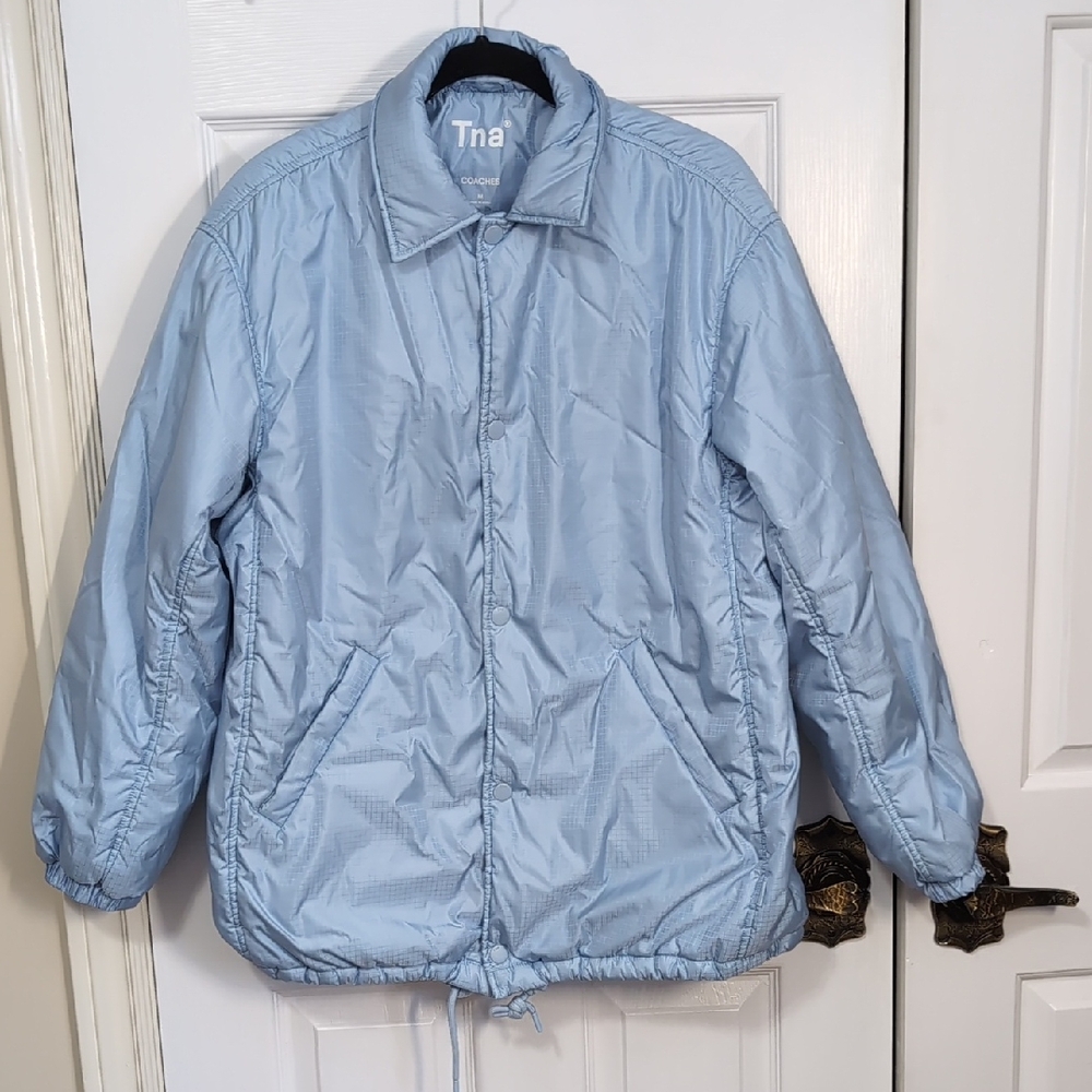 TNA Light Blue Puffer Jacket